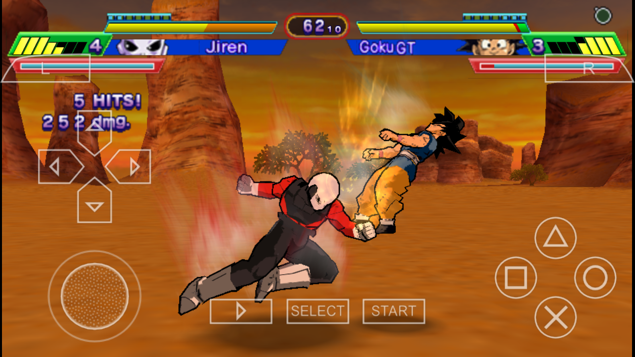 dragon ball z psp iso file download